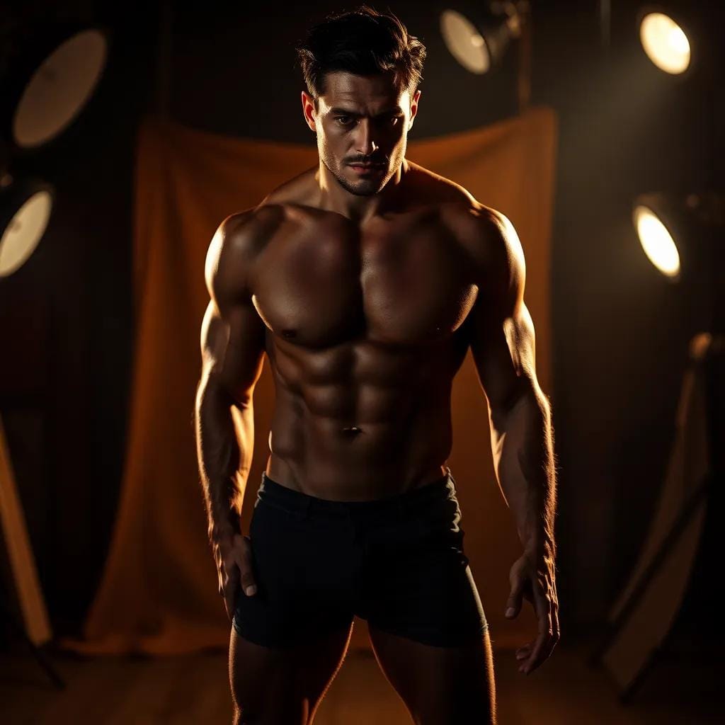 Masterful Brushstrokes and Masculine Beauty Unfold