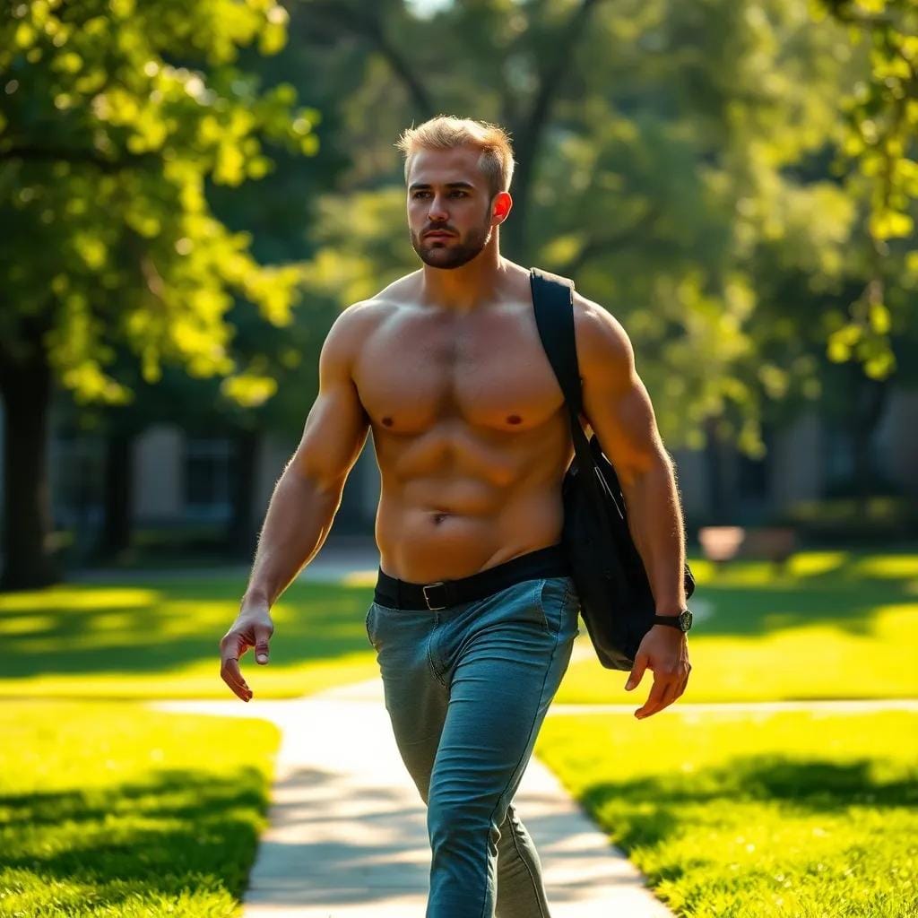 Rugged Masculinity in the Flickering Light