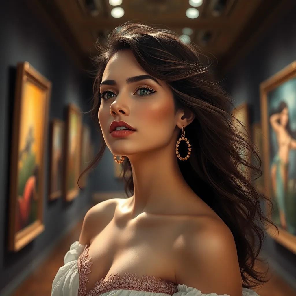 Sophia, a Vision of Loveliness Unfolds