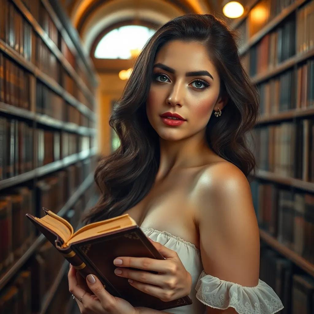 Lost in the Eyes of Parisian Beauty