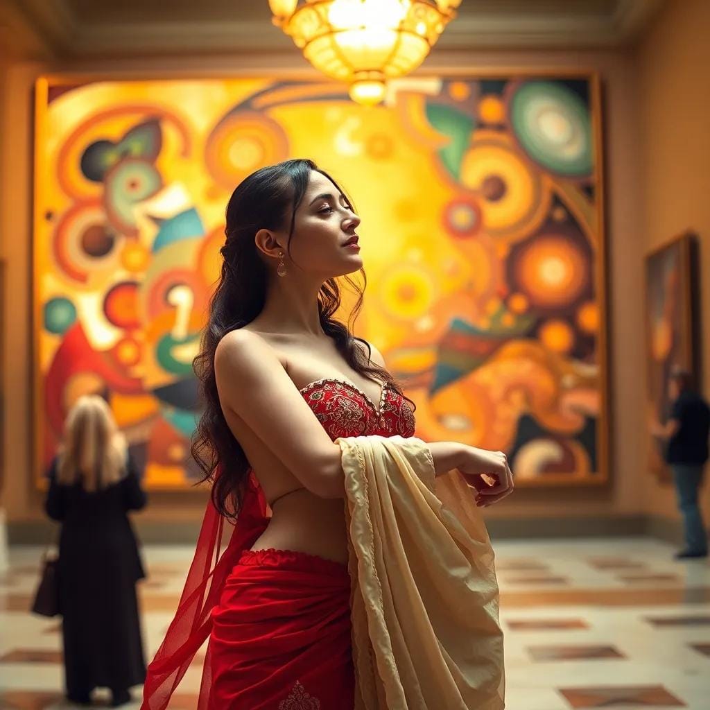 Entwined with a Moroccan Belly Dancer