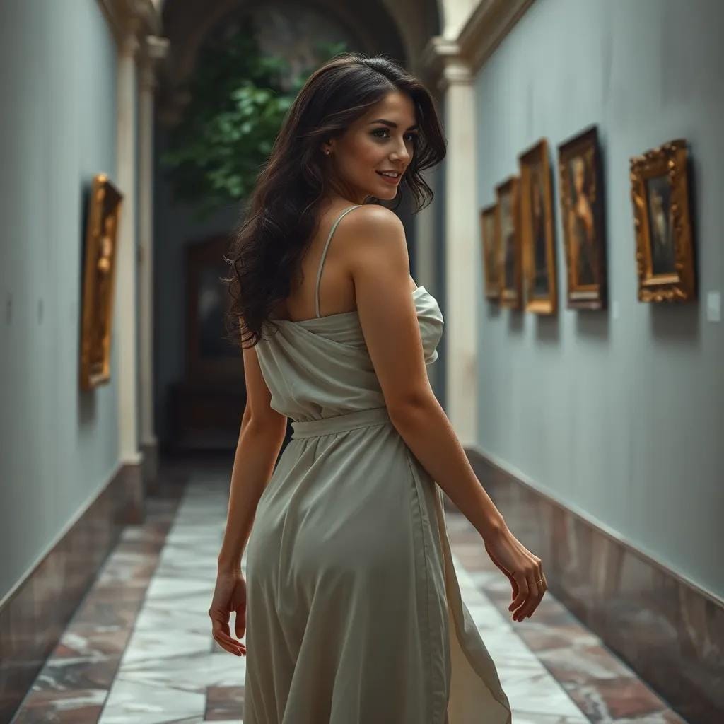 Whispers of Desire in a Hidden Courtyard