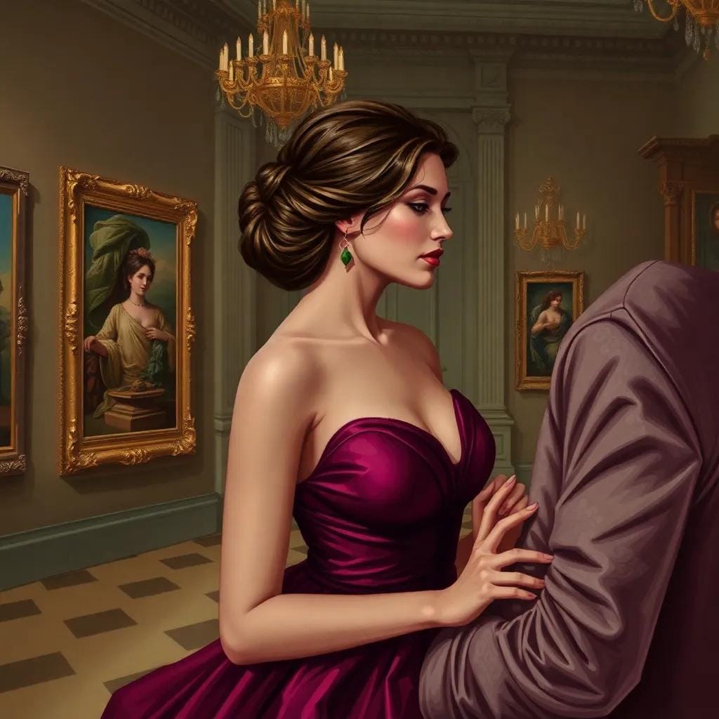 Isabella's Deal with the Enigmatic Patron