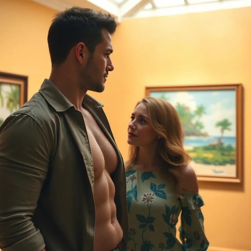 Temptation on the Tropical Island Paradise