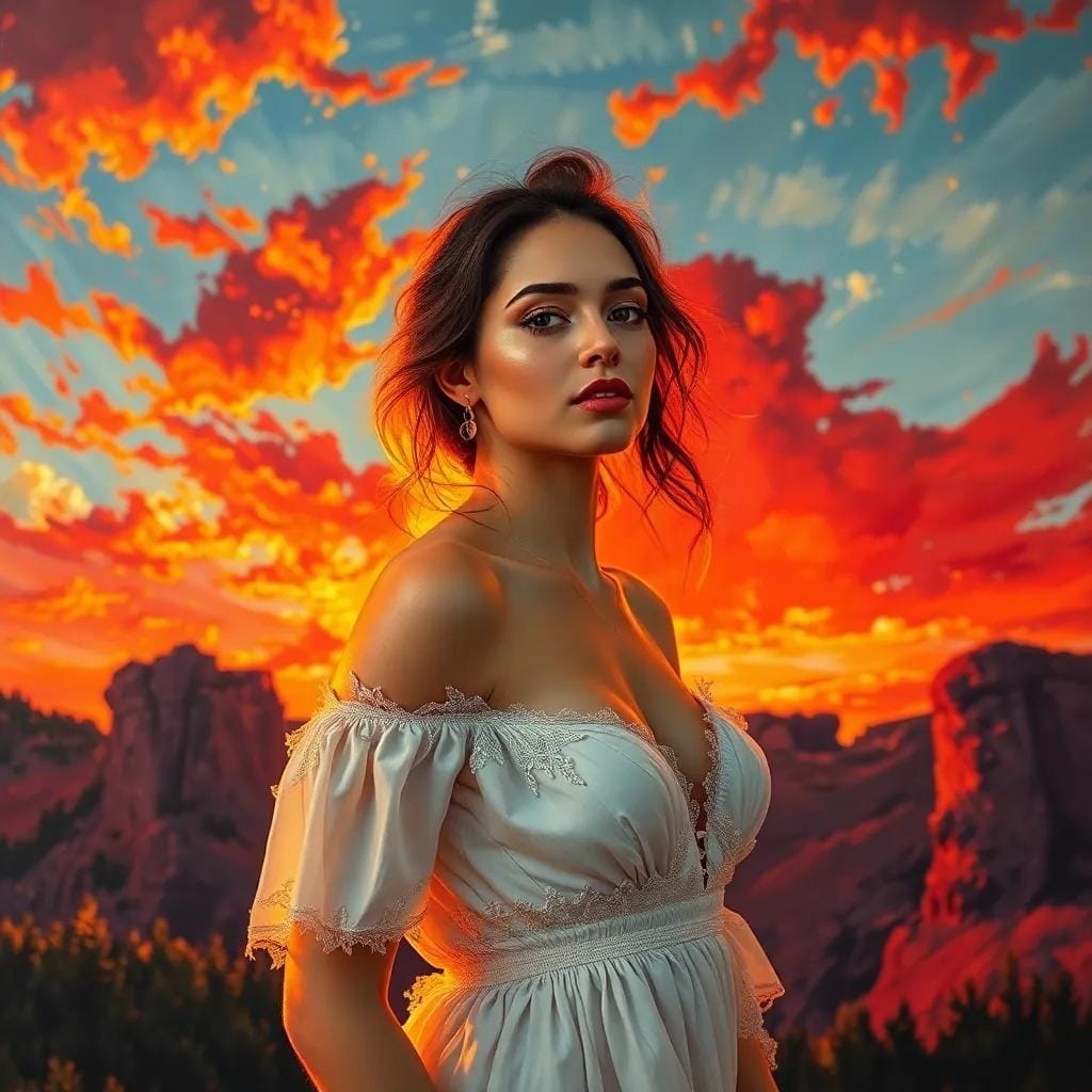 Passion Rekindled Under Petra's Crimson Sky