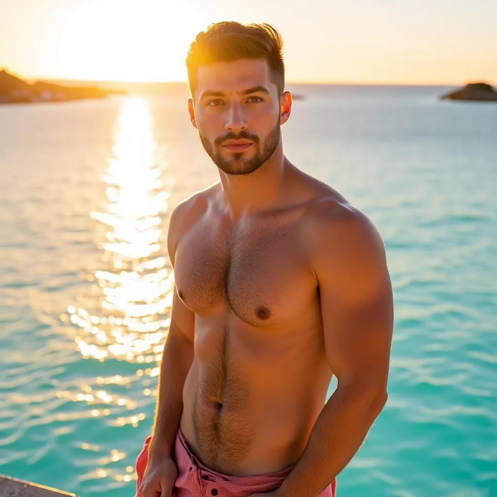 Passion Ignites on a Secluded Island Paradise