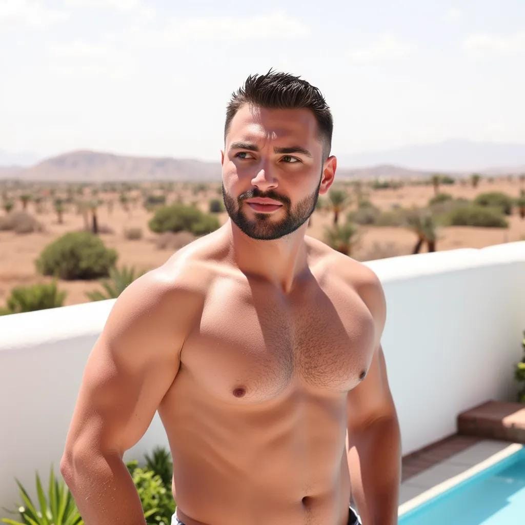 Rugged Hacker Claims Artist in Marrakech Rooftop Seduction