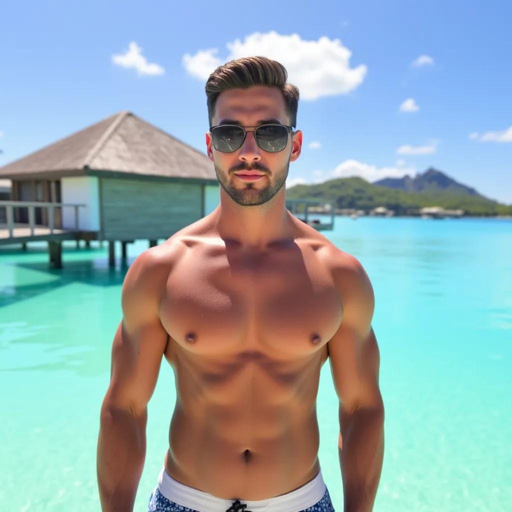 Passion Ignites on Bora Bora's Tropical Shores