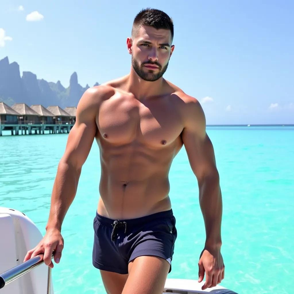 Consumed by Desire in Bora Bora's Tropical Paradise