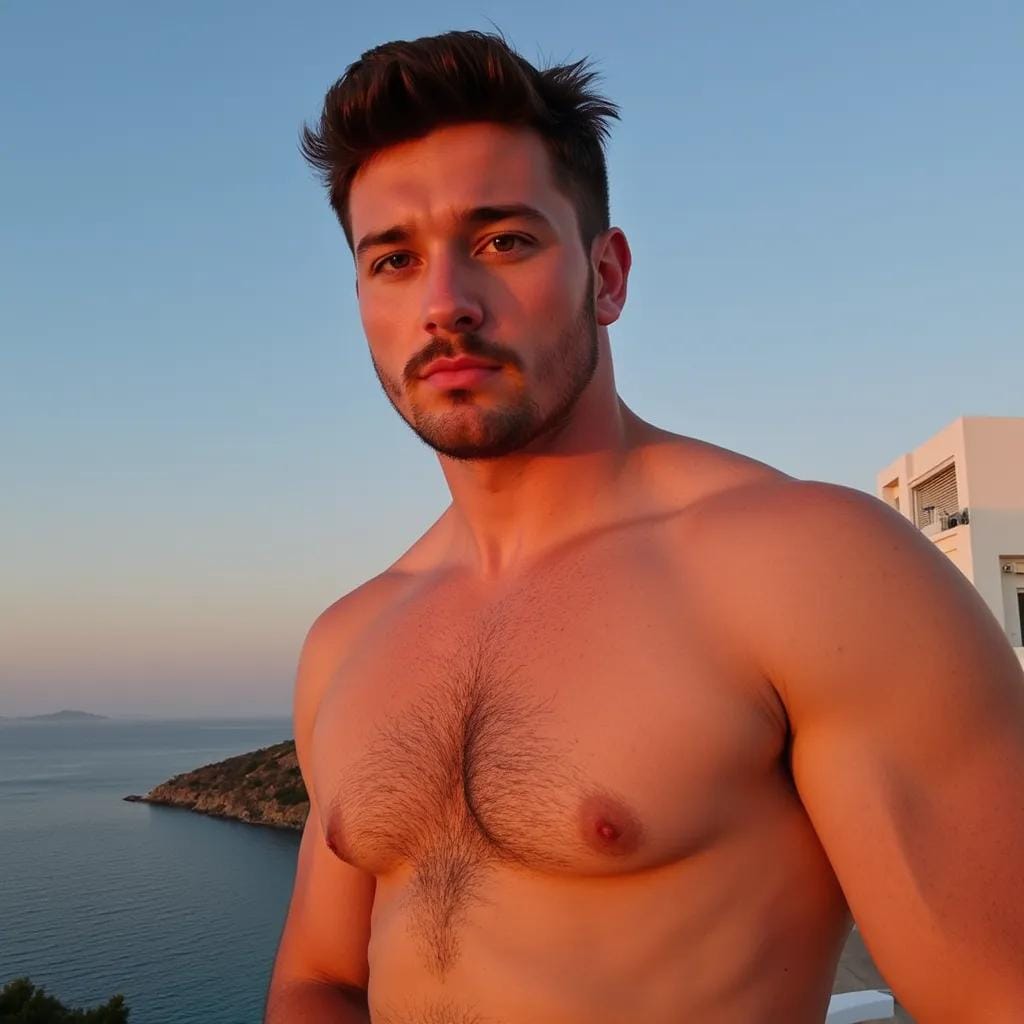 Alexander's Seduction Under the Aegean Stars