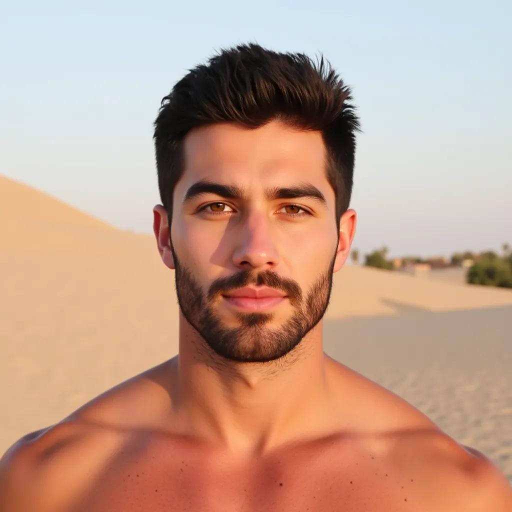 Desire in the Marrakech Desert Oasis Unfolds