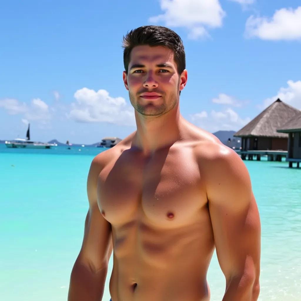 Passion Ignites on Bora Bora's Sun-Kissed Shore