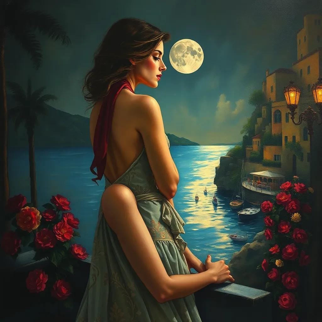 A Midnight Serenade on the Amalfi Coast