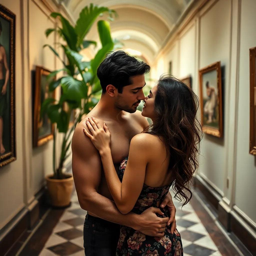 Entwined in a Tropical Paradise of Desire