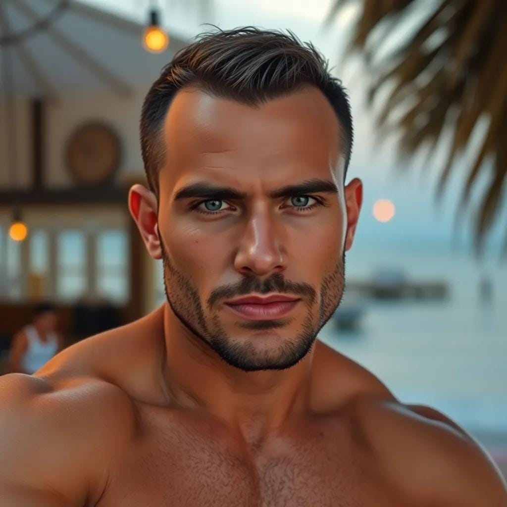 Primal Desire in the Maldivian Dawn