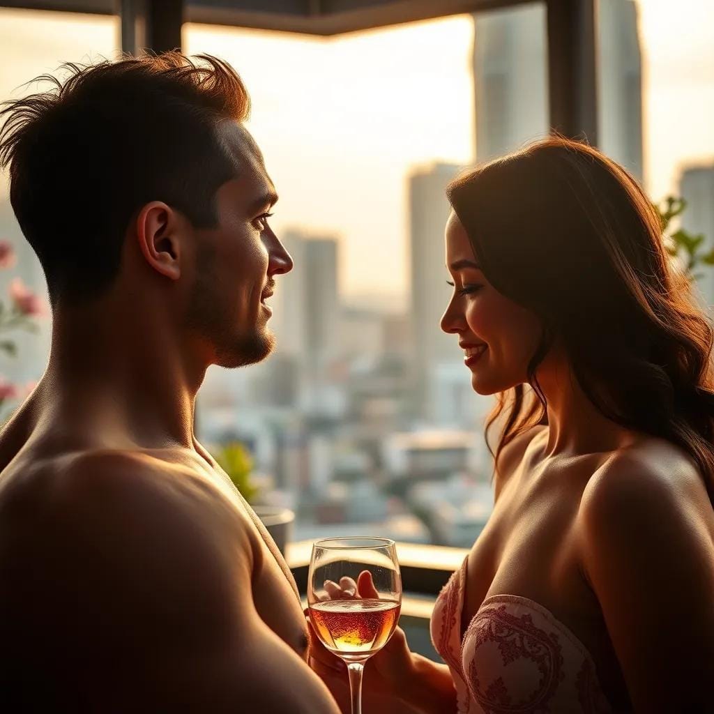 Kai's Passionate Night in Bangkok Rooftop Bar