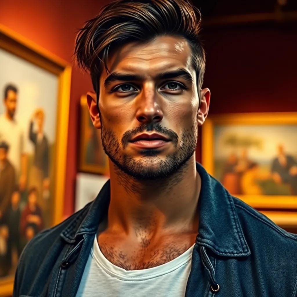 Capturing the Essence of Masculine Beauty