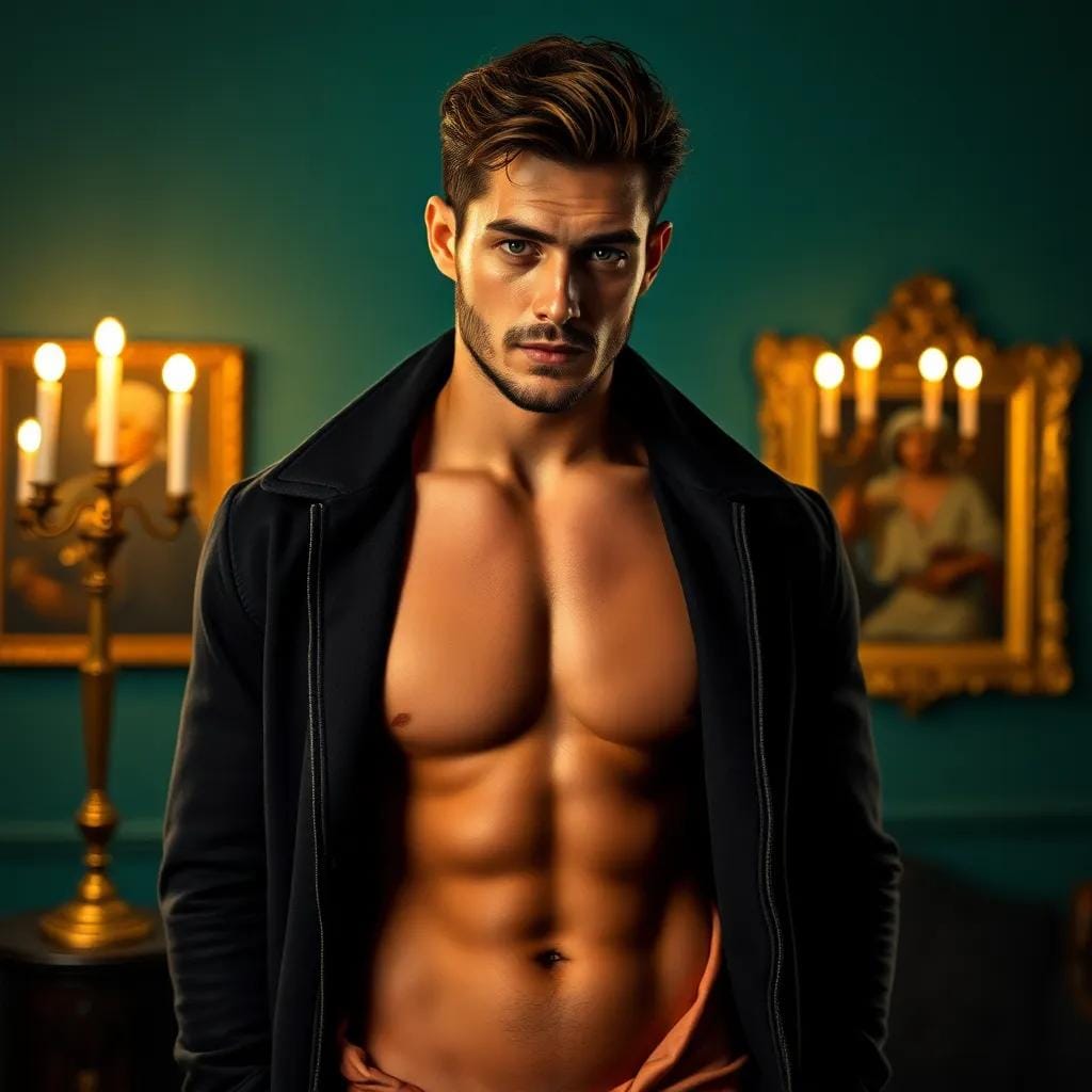 Rugged Stranger Captivates with Enigmatic Charm