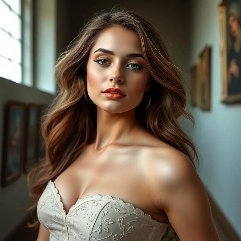 Sophia's Surrender to the Depths of Desire