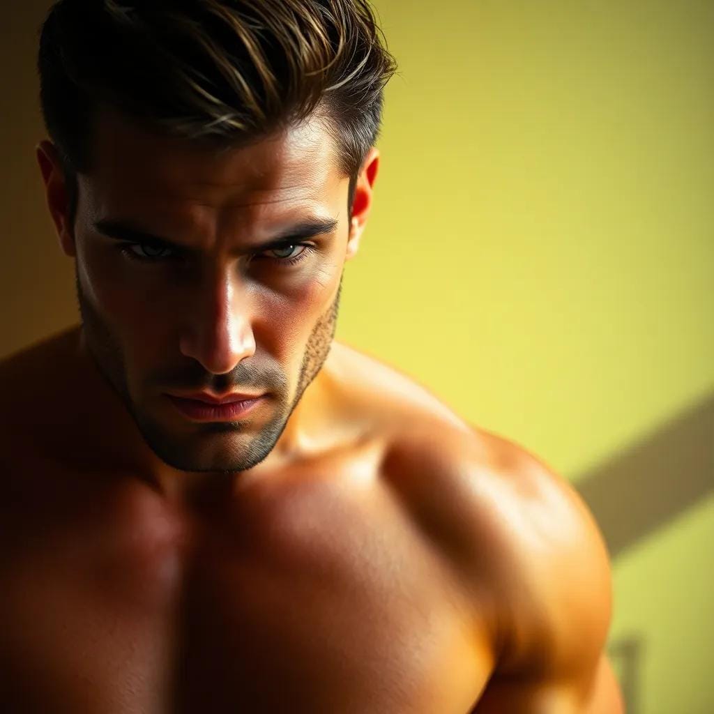 Capturing the Essence of Male Desire Unleashed