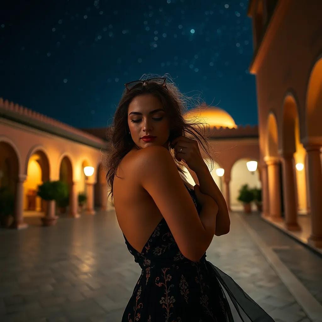 Midnight Serenade Under Marrakech Starlight Skies