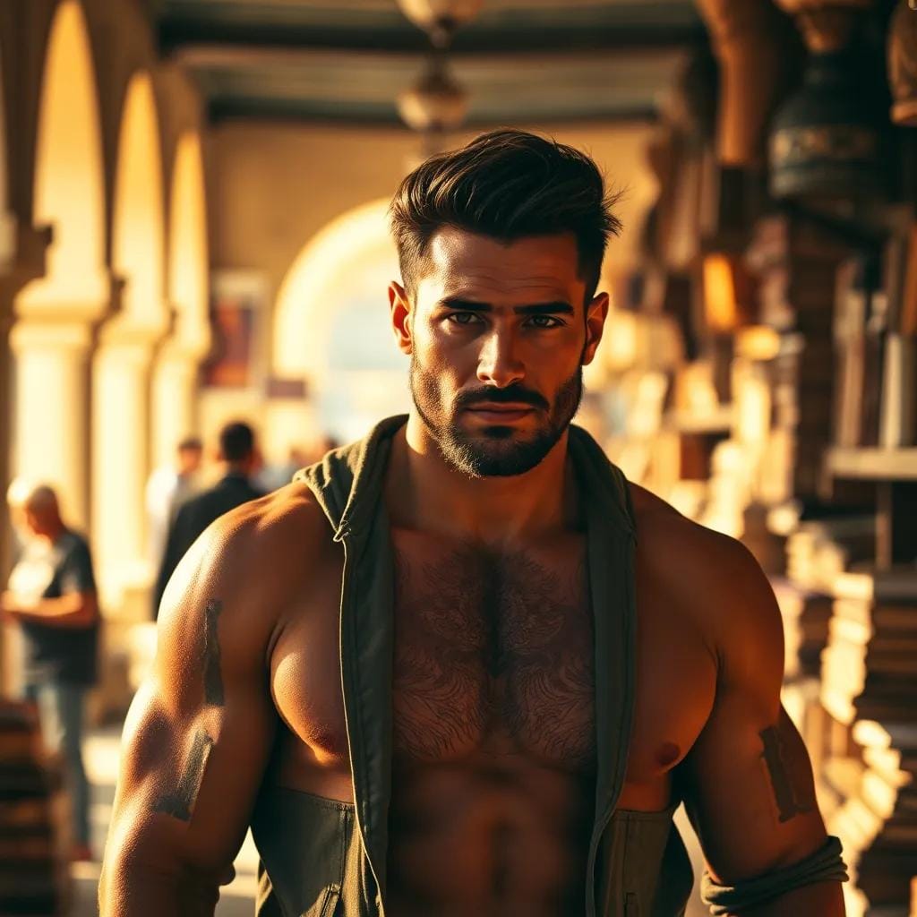 Unbridled Masculinity in a Moroccan Souk