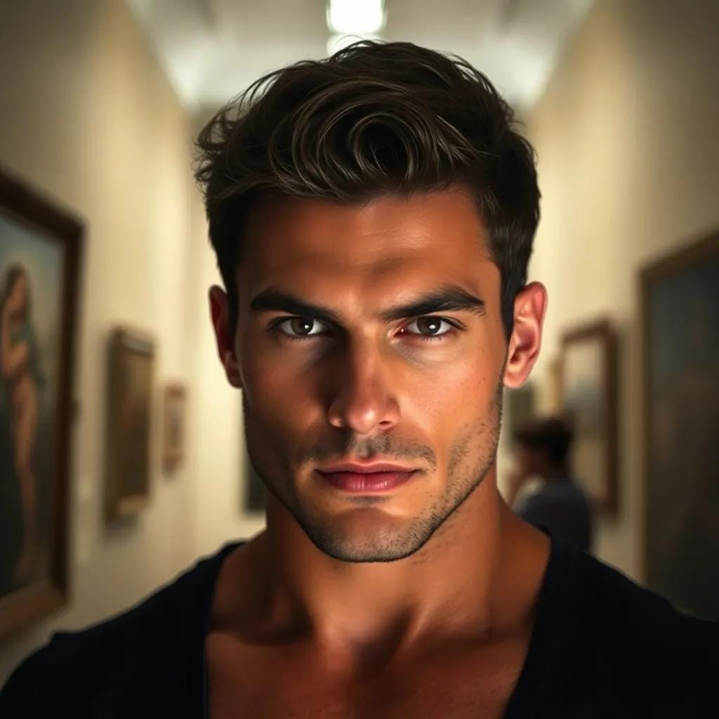 Alessandro's Sapphic Eyes Seduce the Night Away