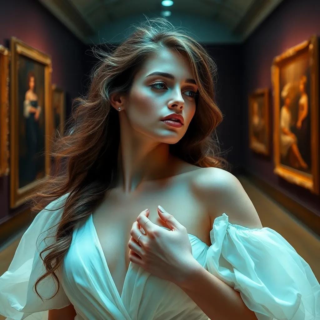 Sophia's Passion Ignites the Artist's Canvas