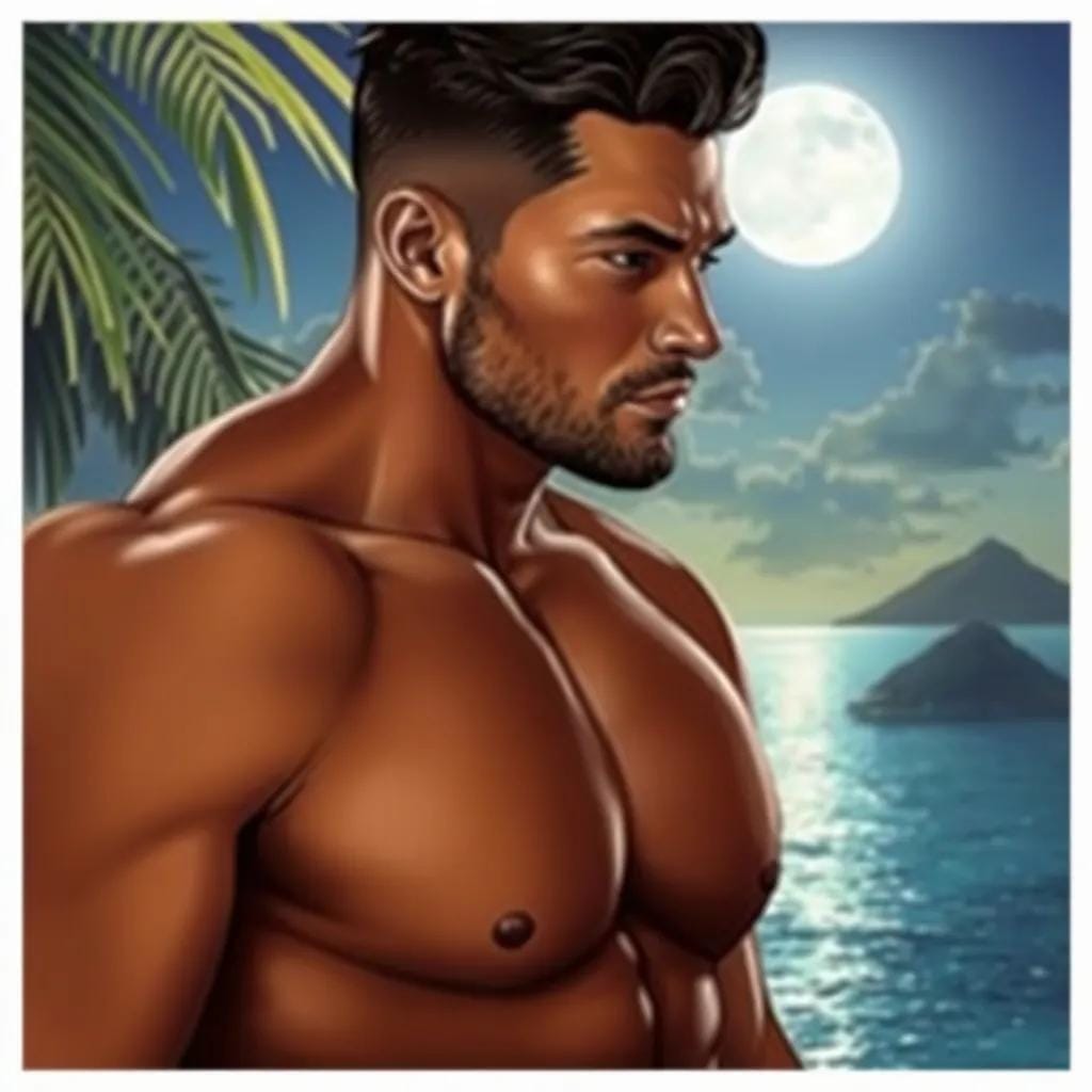 Kael's Kiss Under the Bora Bora Moon