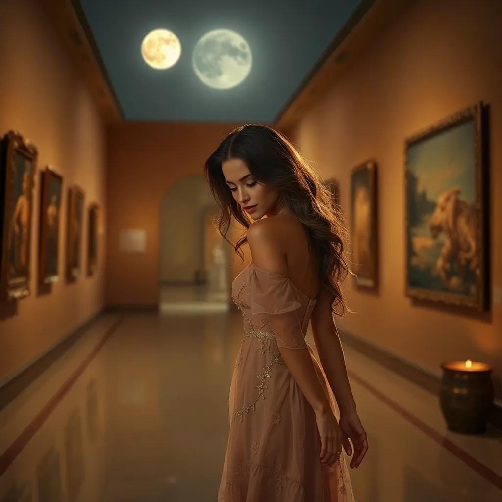 Moonlit Seduction in the Desert Oasis