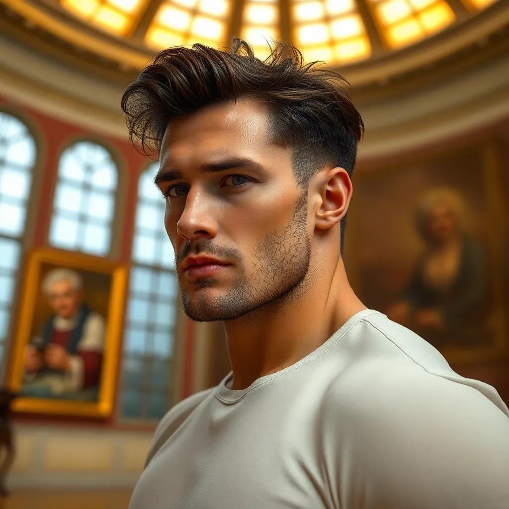 Masterpiece of a Man, Sculpted by Love