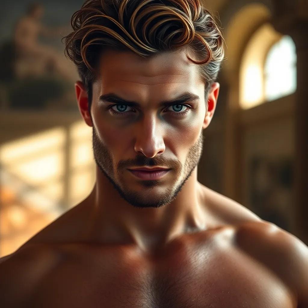 Capturing the Beauty of a Greek God