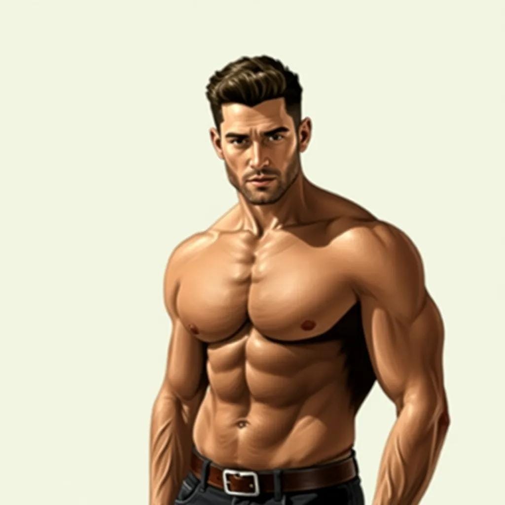 Julian Blackwood, A Masterpiece of Masculine Beauty