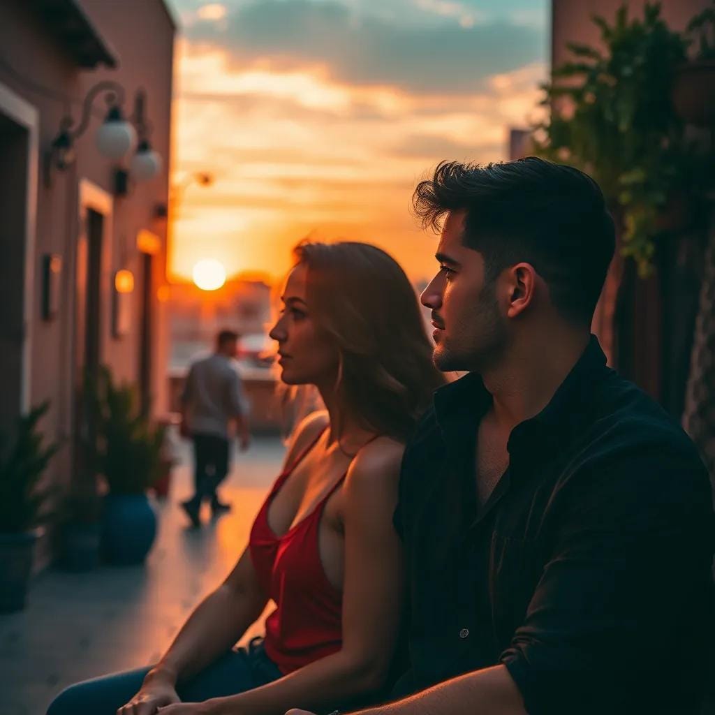 Passion Ignites in a Moroccan Souk Alleyway