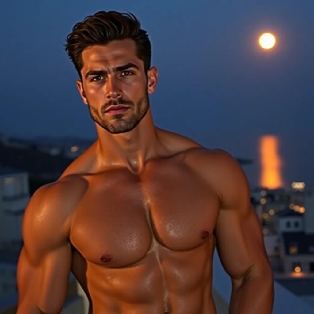 Seduction by the Moonlit Mediterranean Sea