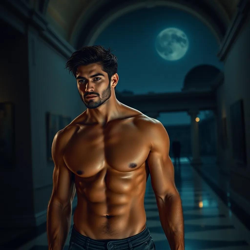 Midnight Encounter with a Desert Adonis