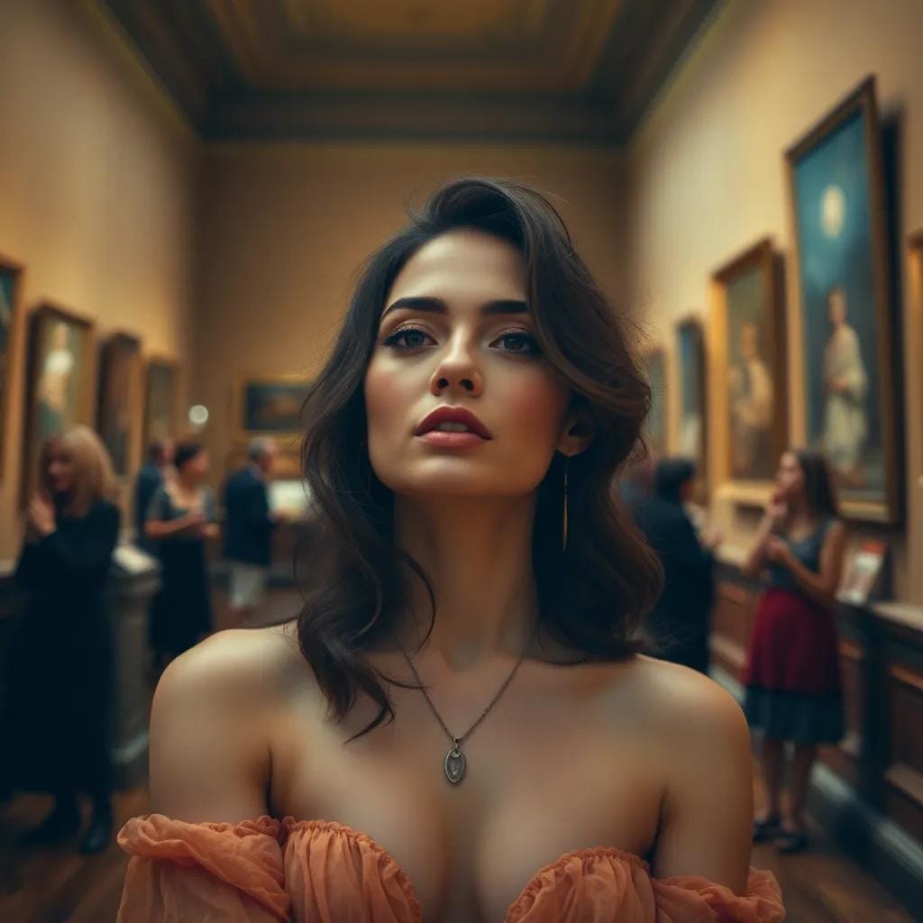 Surrendering to the Allure of Luna's Beauty