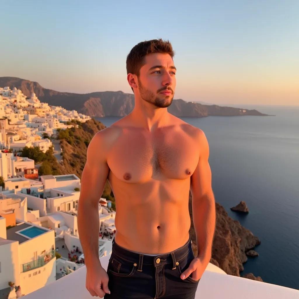 Passion Ignites on the Greek Island Nights