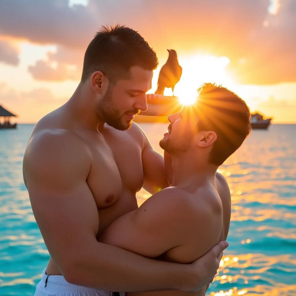 Julian's Chiseled Physique Sets Ryder Ablaze