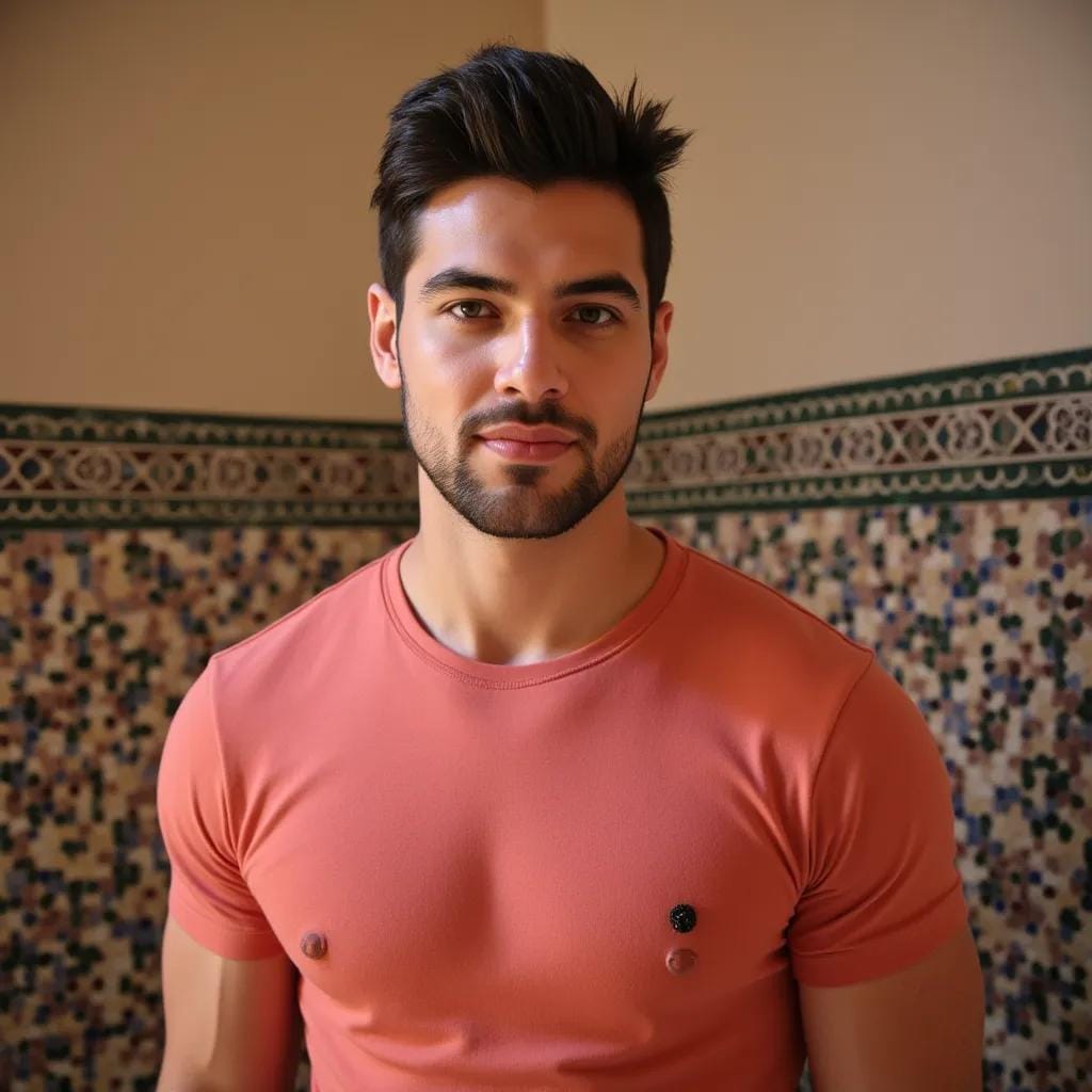 Trapped in the Gaze of a Moroccan Beauty