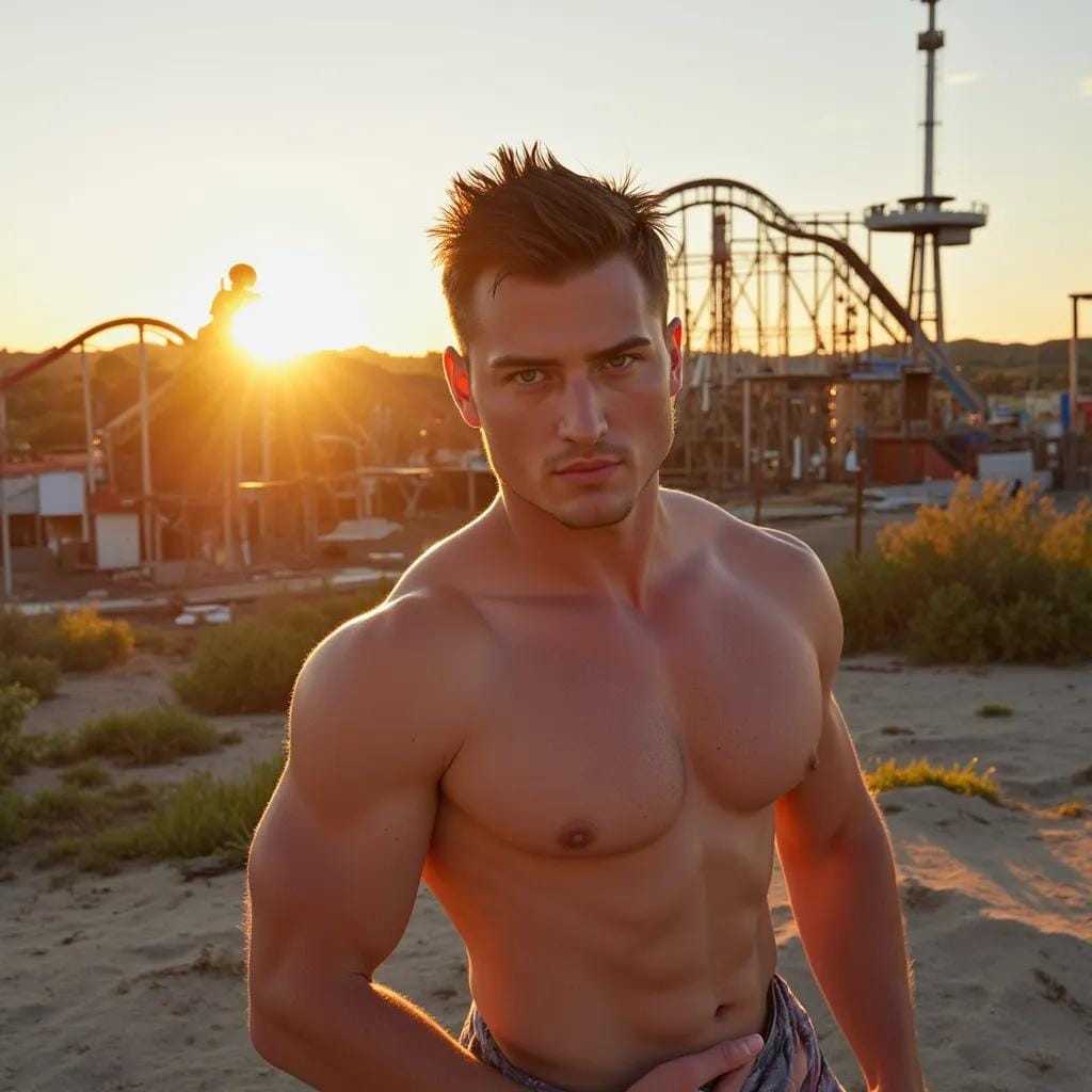 Passion Ignites in the Abandoned Amusement Park