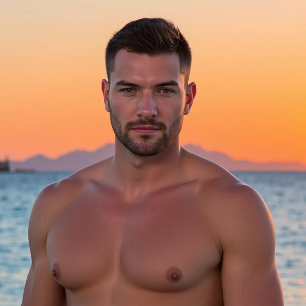 Beneath the Fierce Blue Eyes of Desire