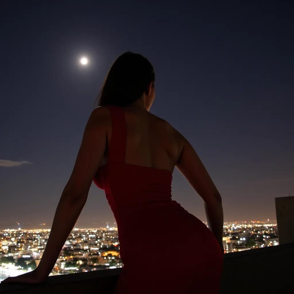 Sultry Nights Under the City Lights Unfold