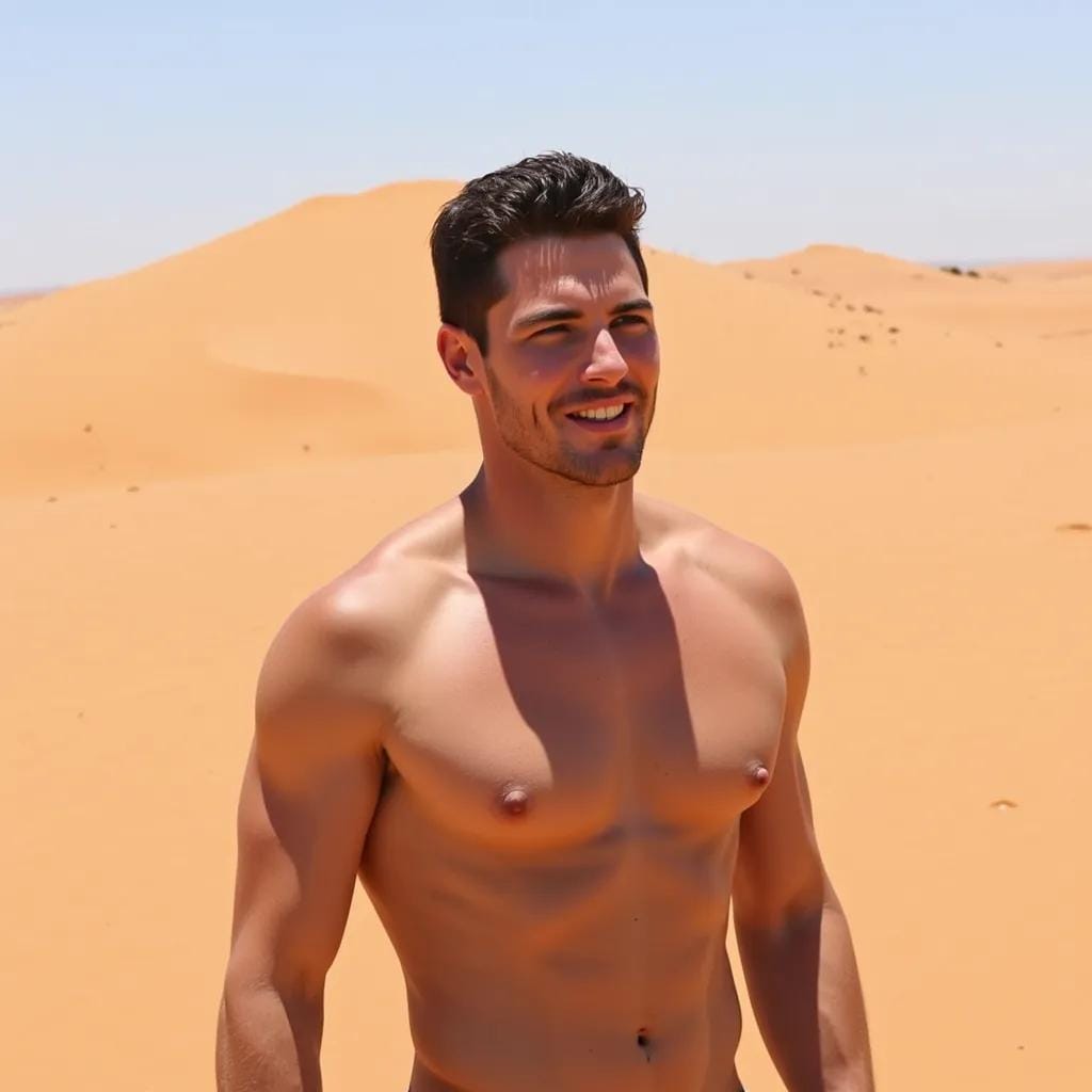 A Desert Oasis of Unbridled Masculine Desire